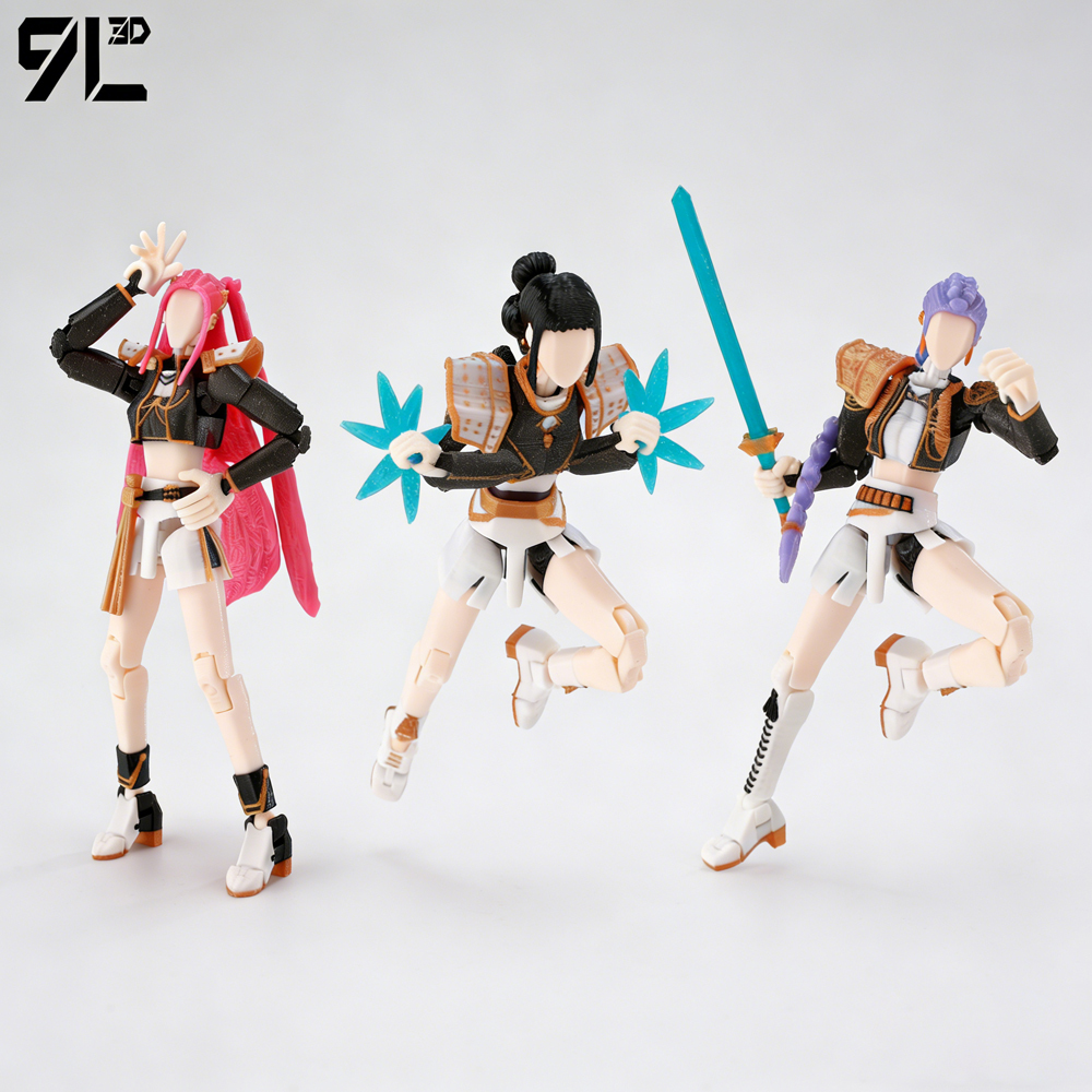 Model Kit Joints - 9L3D Printe Games Series Lucky13 Dummy13