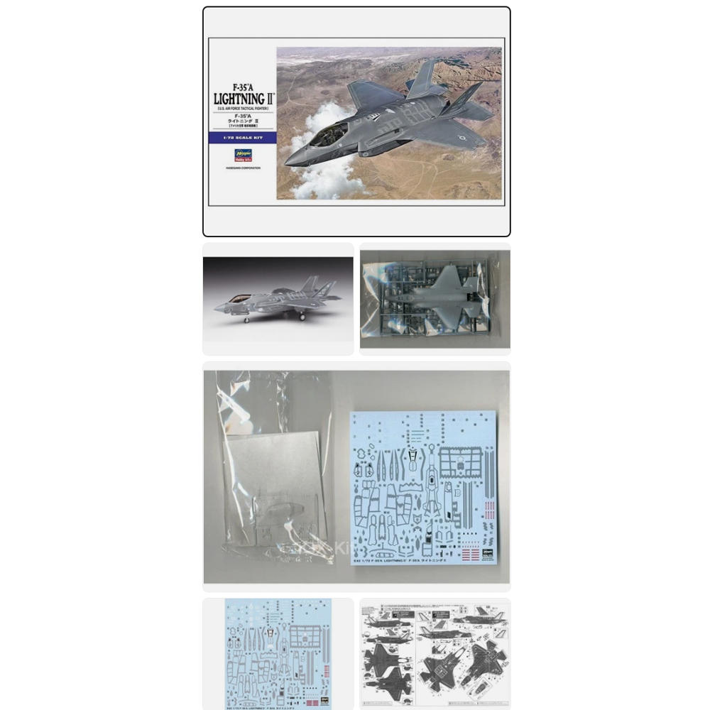 Model Kit Hobby - Hasegawa 01572 1:72 Scale US F35