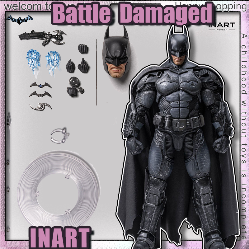 Model Kit Batman - Pre-sale INART 1/12 Battle Damaged Batman