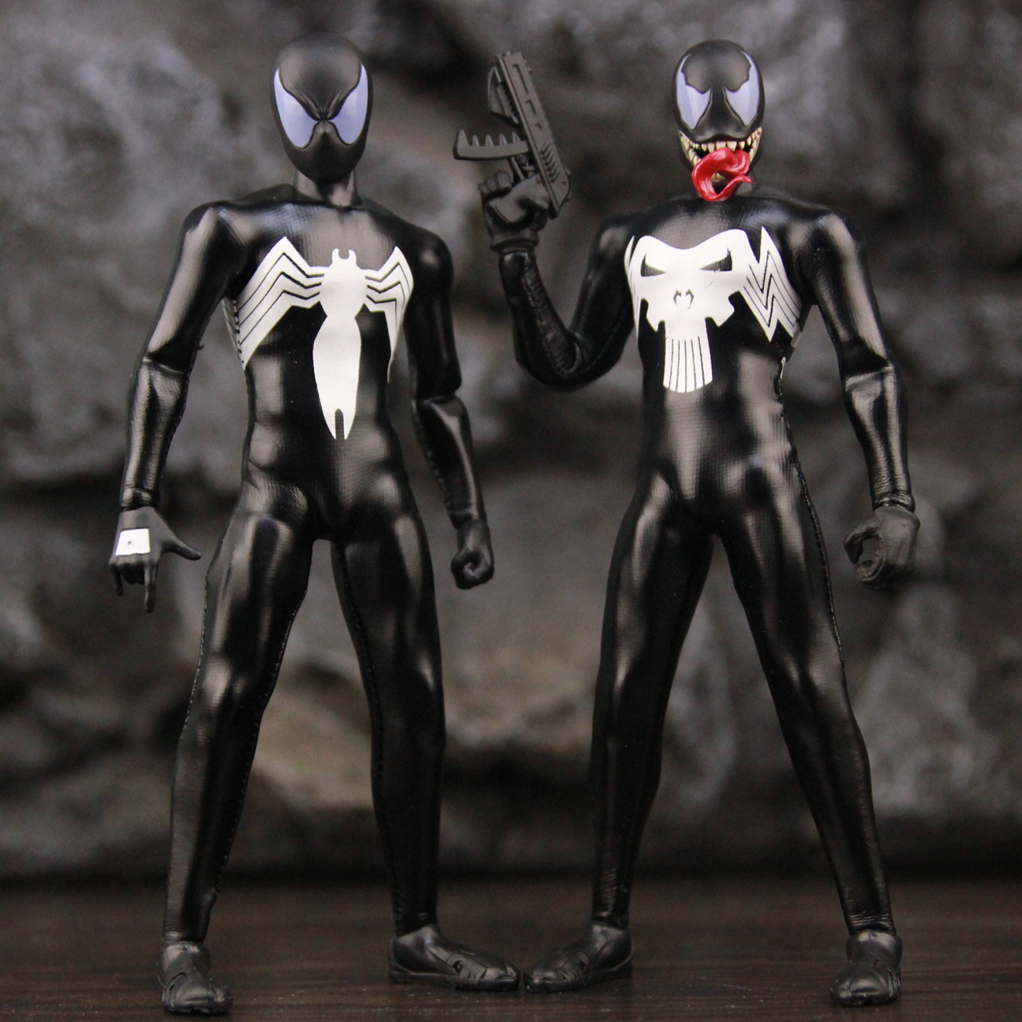 Model Kit Batman - Marvel Spider Man Venomized Venom Punisher