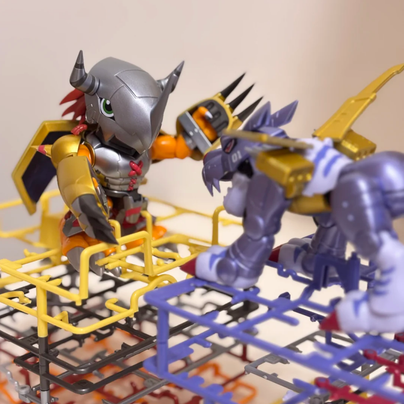 Model Kit Gundam Bandai - Plabako Digital Monster Blind Box Anime