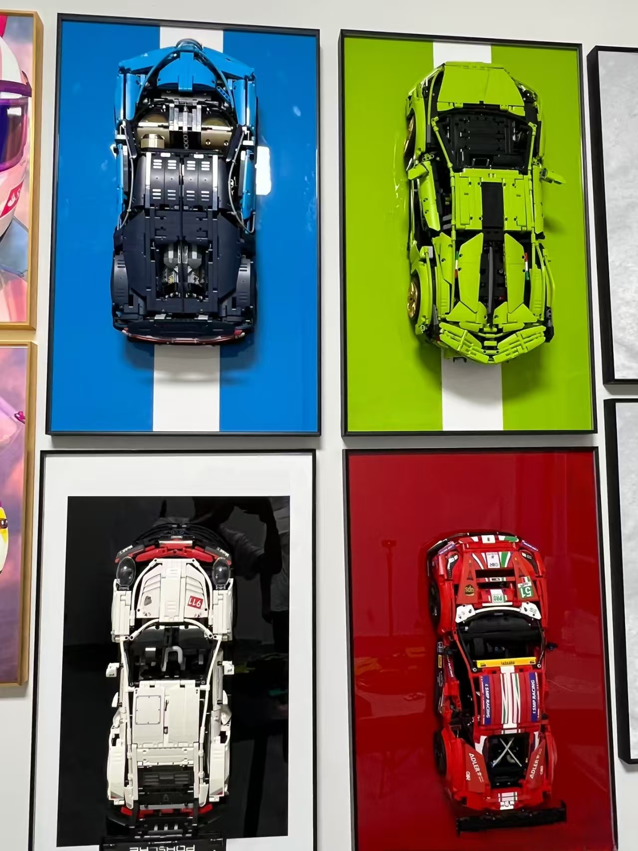 Display Wallboard for LEGO LEG - Model Kit Ferrari avaliação e preço