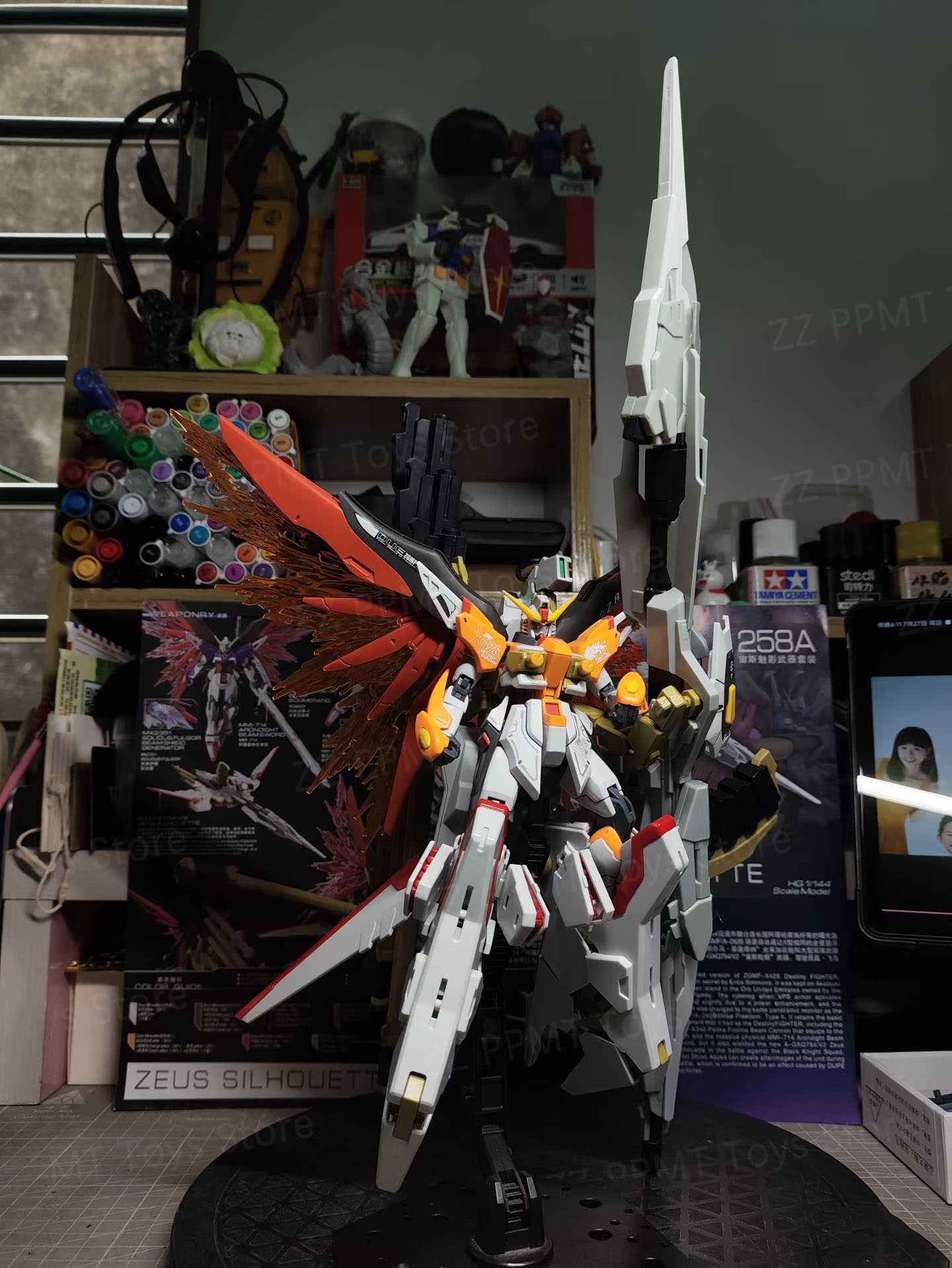 GAOGAO HG 1/144 Zgmf-X42s Hein - Model Kit Zeus avaliação e preço