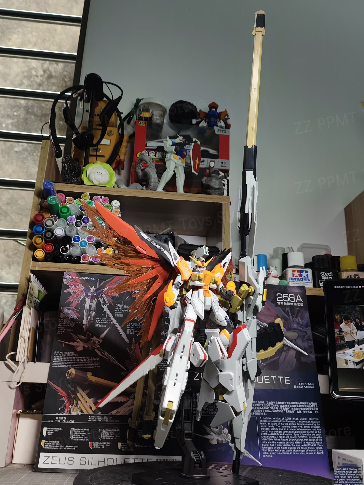 GAOGAO HG 1/144 Zgmf-X42s Hein - Model Kit Zeus avaliação e preço