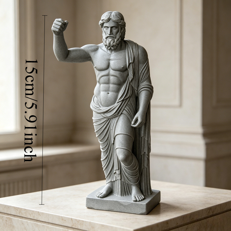 3D Printed Zeus Relief, exquis - Model Kit Zeus avaliação e preço