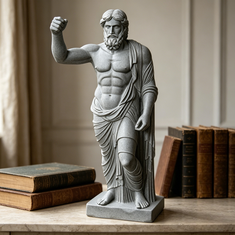 3D Printed Zeus Relief, exquis - Model Kit Zeus avaliação e preço
