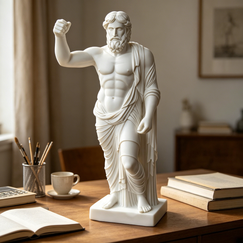 3D Printed Zeus Relief, exquis - Model Kit Zeus avaliação e preço