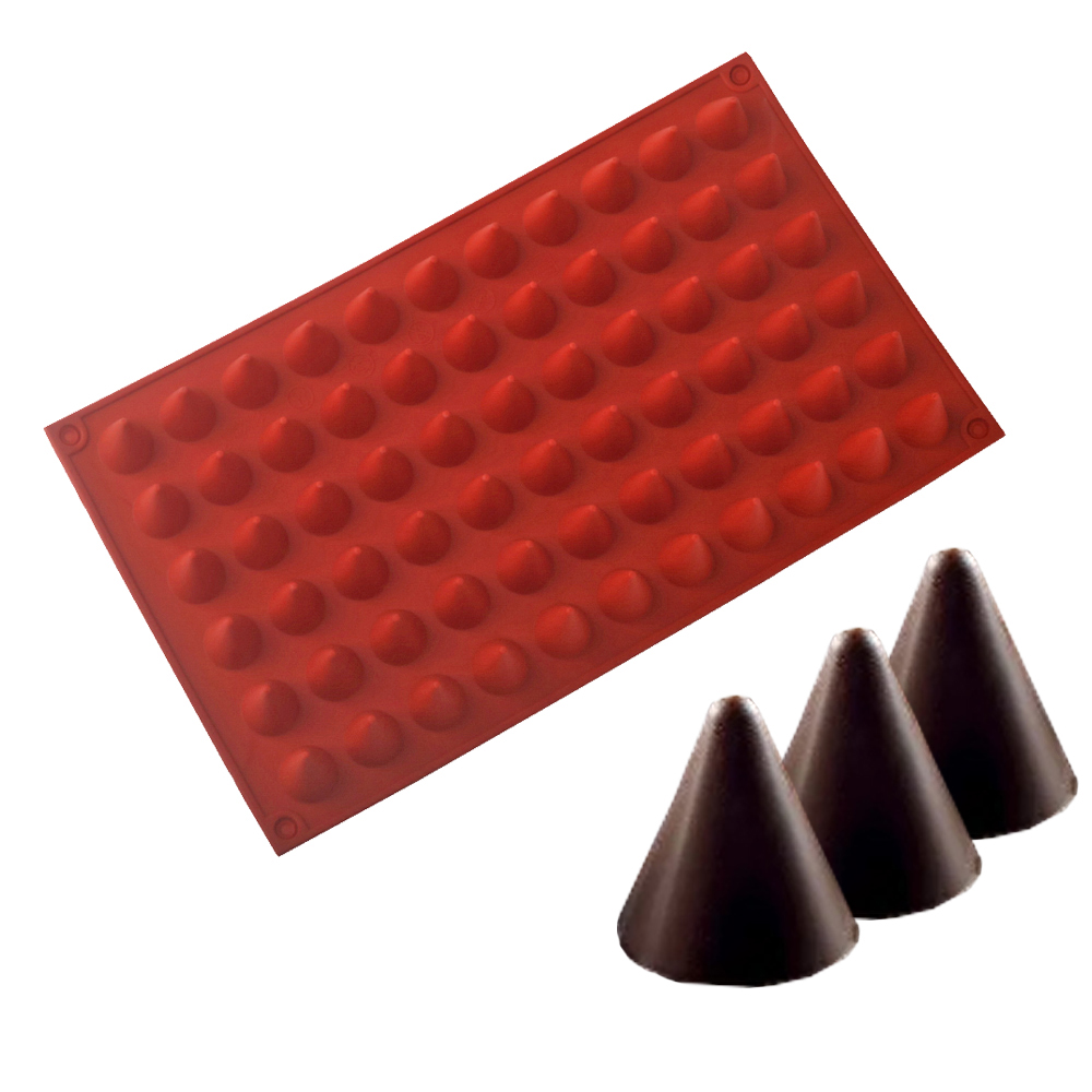 66-Cells Cone Chocolate Baking - Model Kit For Beginners avaliação e preço