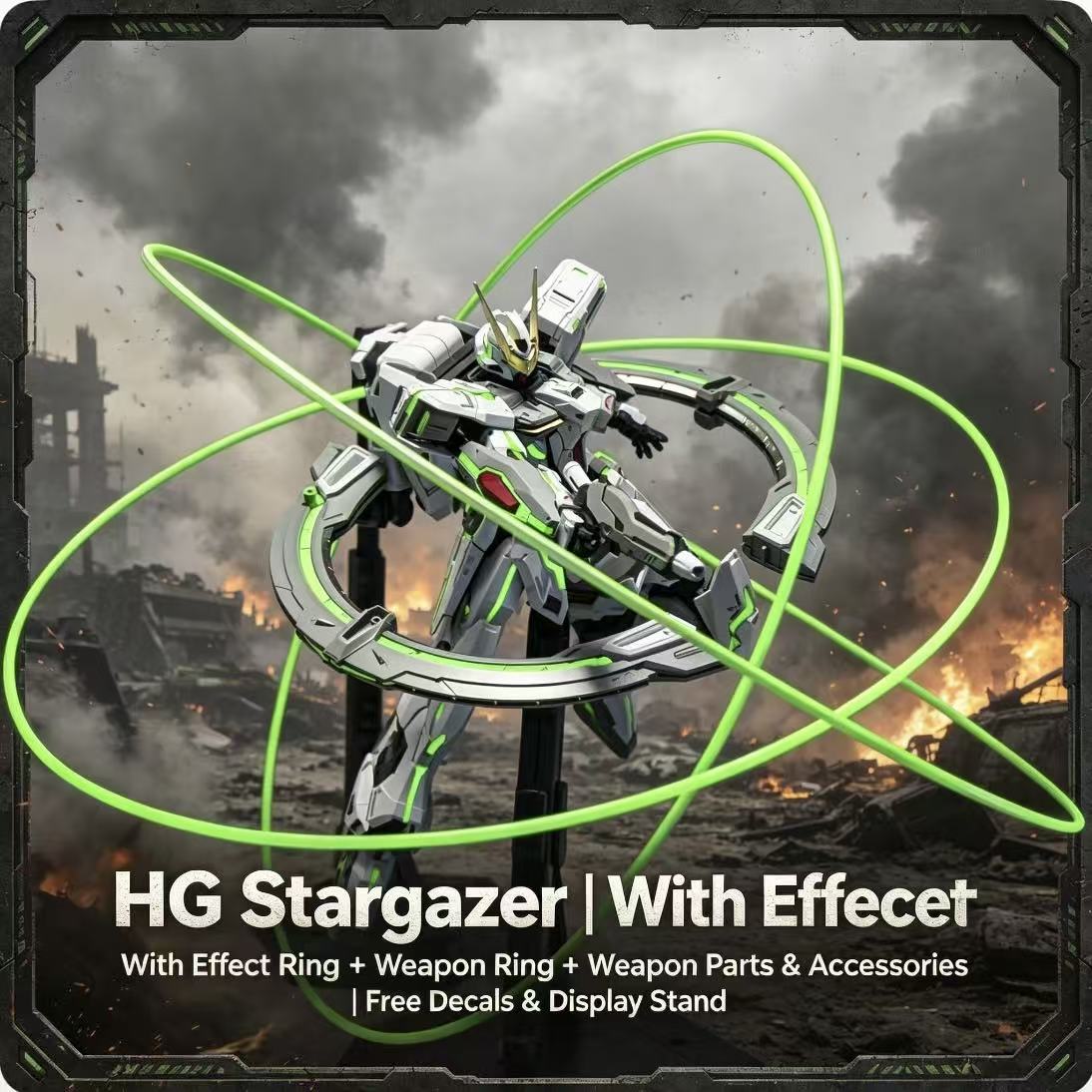 47 HG Stargazer Mecha with Eff - Model Kit Non Gundam avaliação e preço