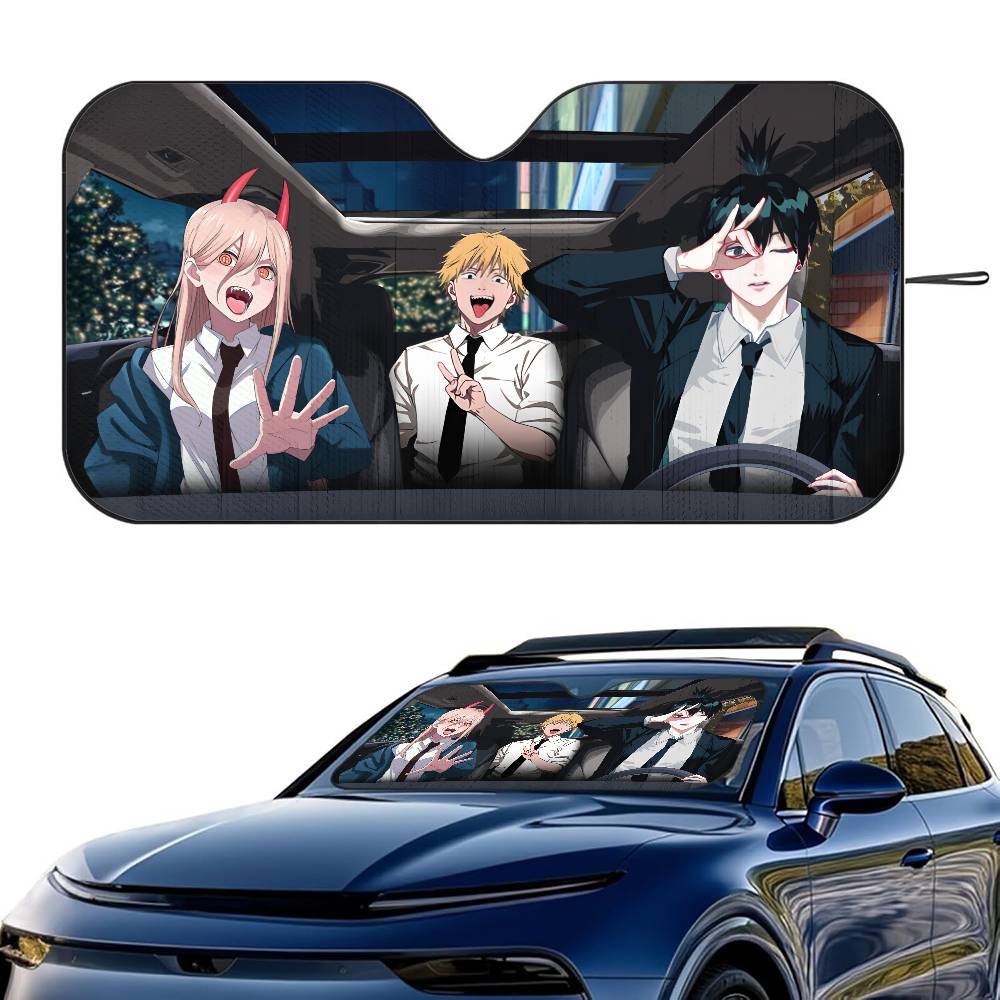 C-Chainsaw Man Anime Car SunSh - Model Kit Chainsaw Man avaliação e preço