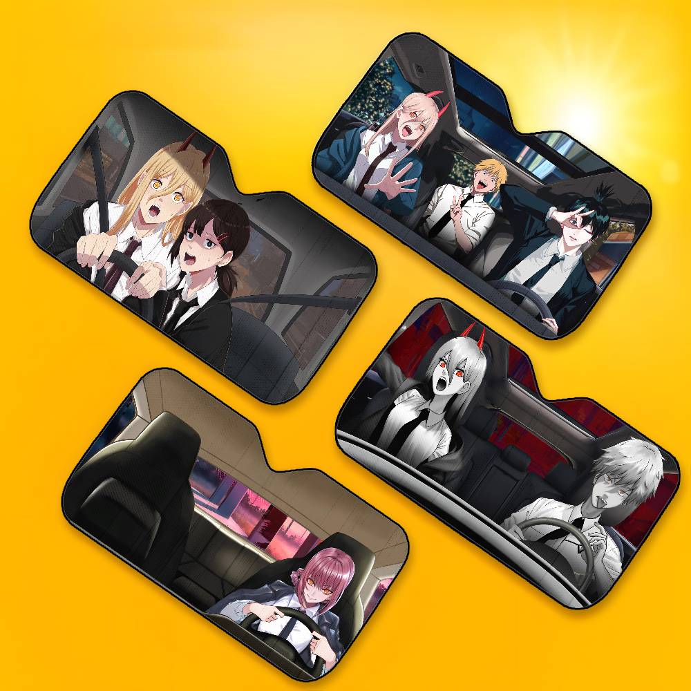 C-Chainsaw Man Anime Car SunSh - Model Kit Chainsaw Man avaliação e preço