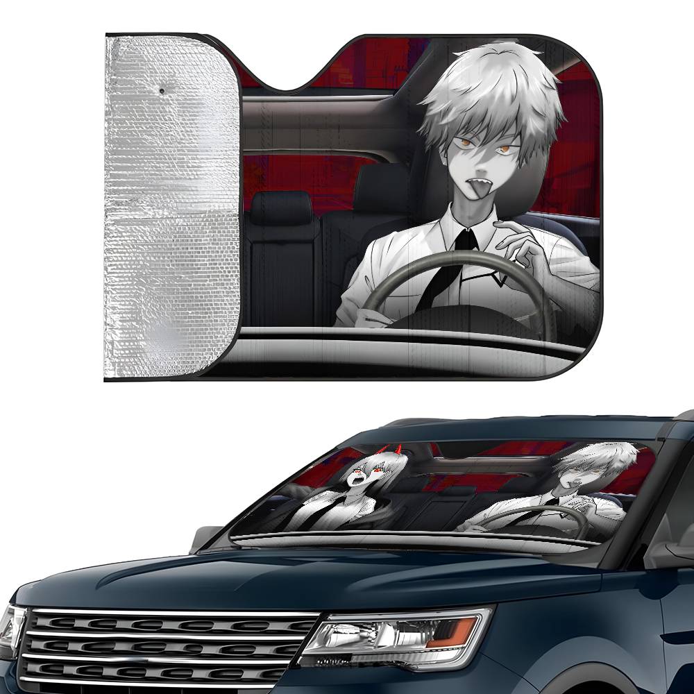C-Chainsaw Man Anime Car SunSh - Model Kit Chainsaw Man avaliação e preço
