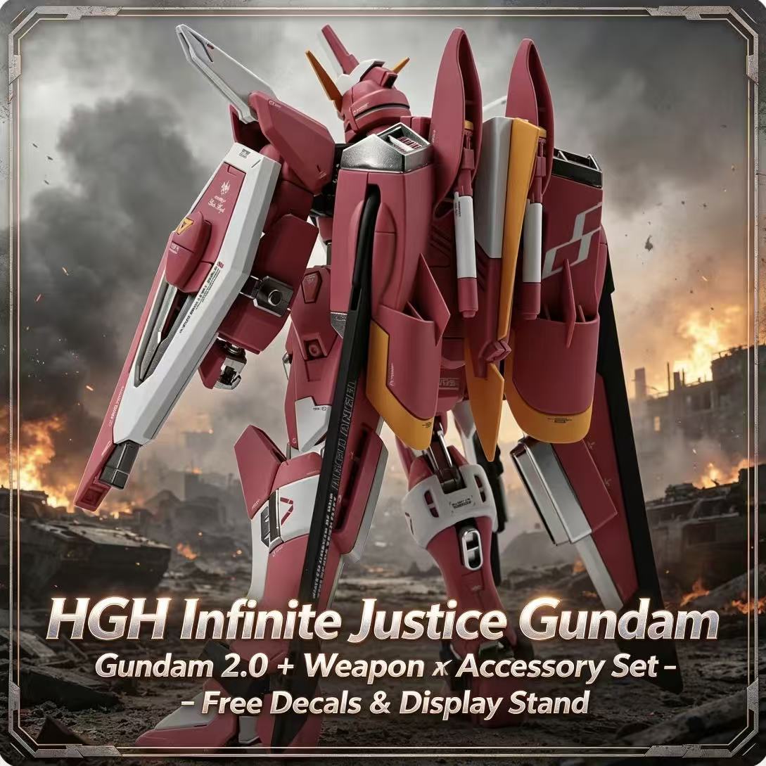 231 HG 1/144 Infinite Justice  - Model Kit Non Gundam avaliação e preço