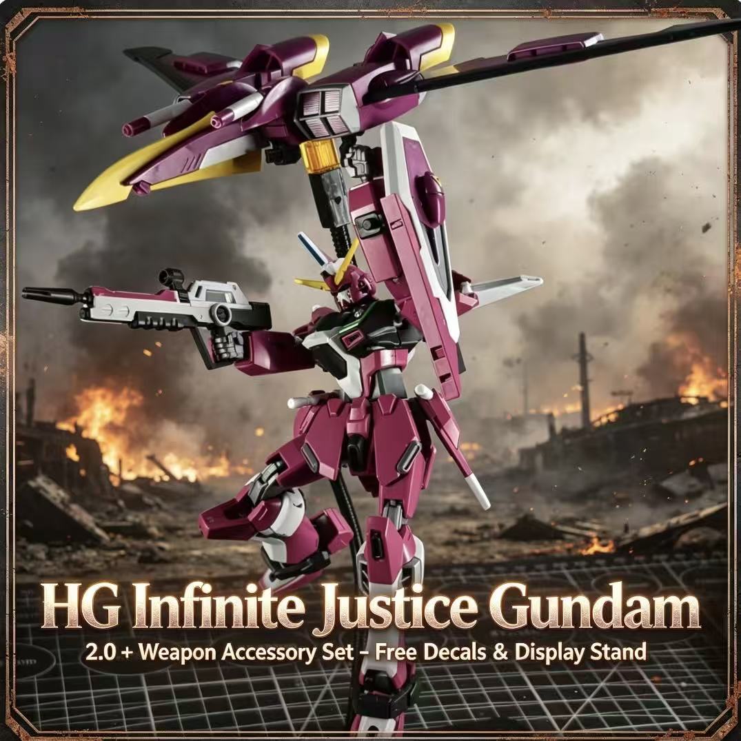 231 HG 1/144 Infinite Justice  - Model Kit Non Gundam avaliação e preço
