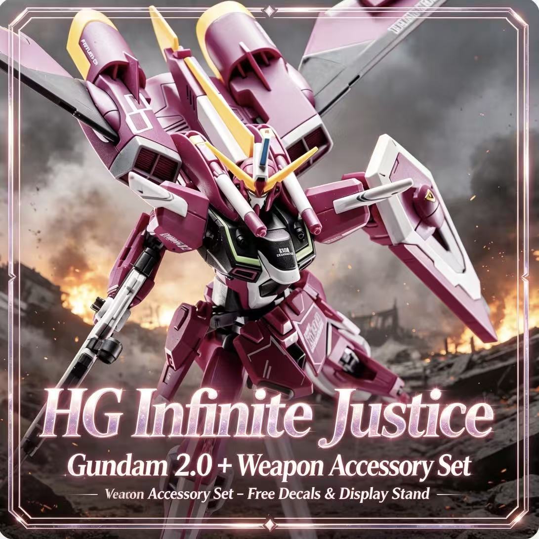 231 HG 1/144 Infinite Justice  - Model Kit Non Gundam avaliação e preço