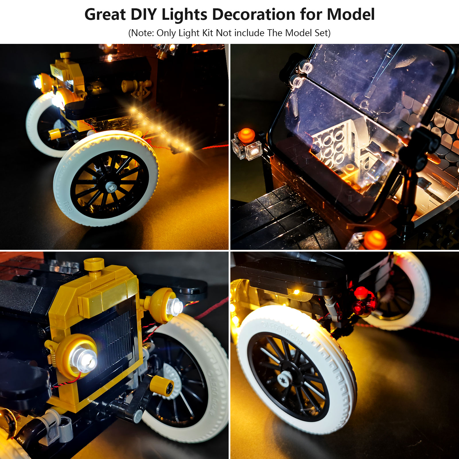LYBMTWF LED Lighting Kit Compa - Model Kit Walmart avaliação e preço