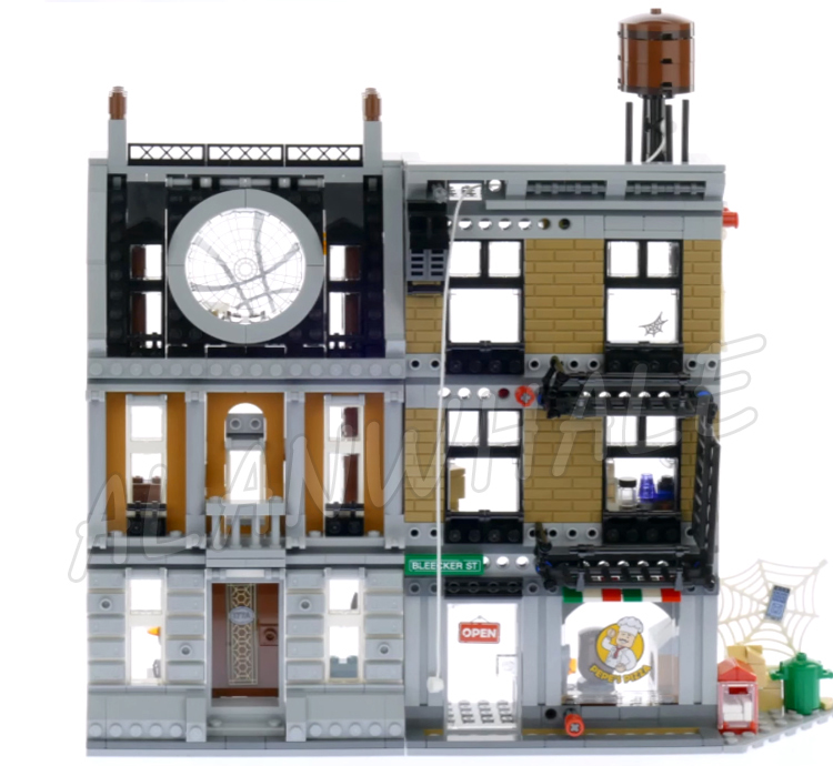 1044pcs Super Revengers 3-leve - Model Kit Levels avaliação e preço