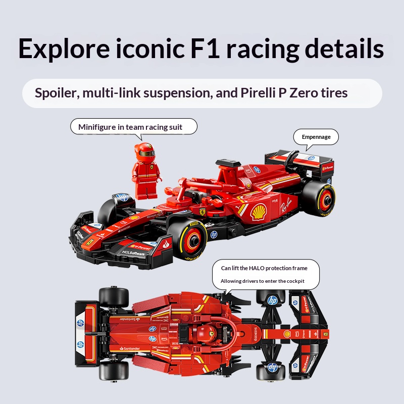 LEGO (LEGO) Building Block Ass - Model Kit Ferrari avaliação e preço