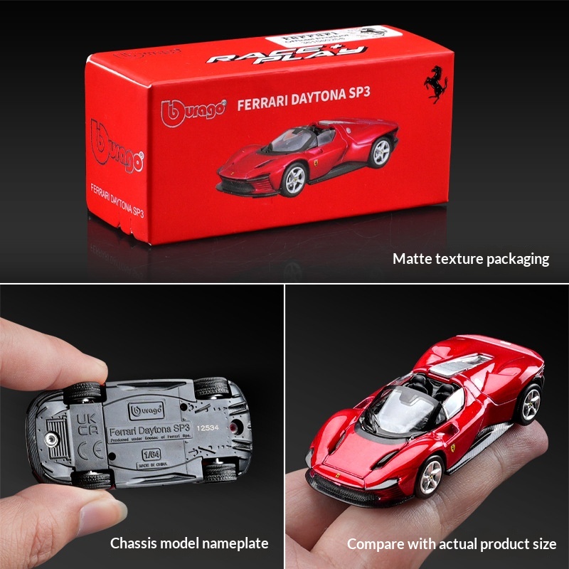 Ferrari Diecast Model Car 1/64 - Model Kit Ferrari avaliação e preço