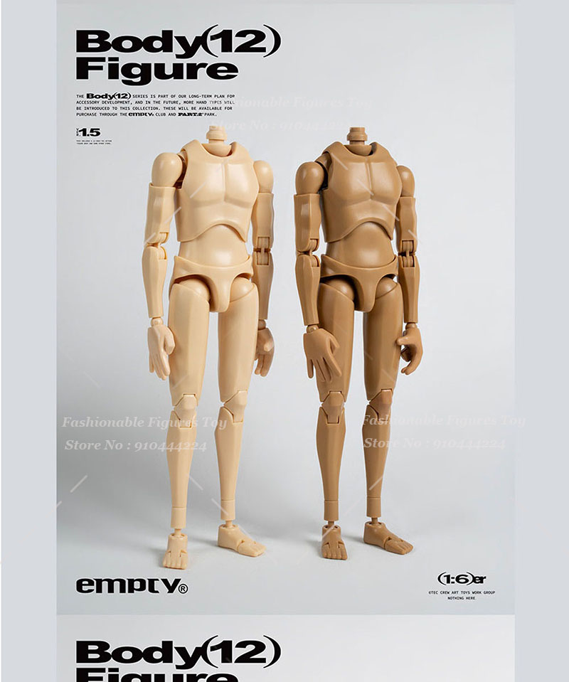 PART2PARK 1/6 Men Soldier Body - Model Kit Joints avaliação e preço