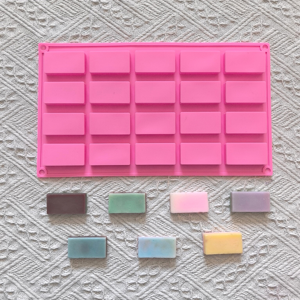 1pc 20 cavity rectangular sili - Model Kit For Beginners avaliação e preço