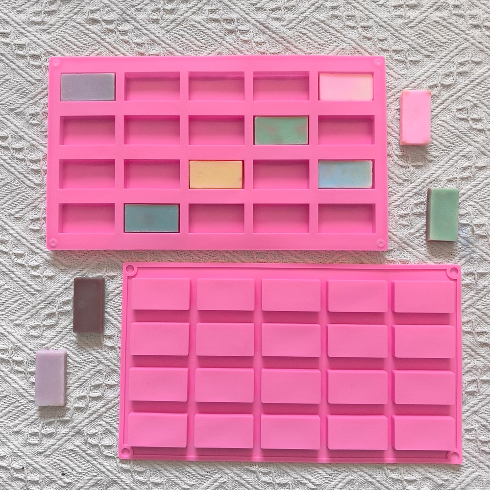 1pc 20 cavity rectangular sili - Model Kit For Beginners avaliação e preço
