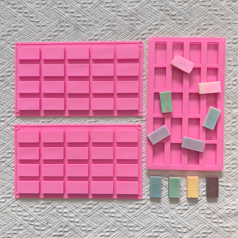 1pc 20 cavity rectangular sili - Model Kit For Beginners avaliação e preço