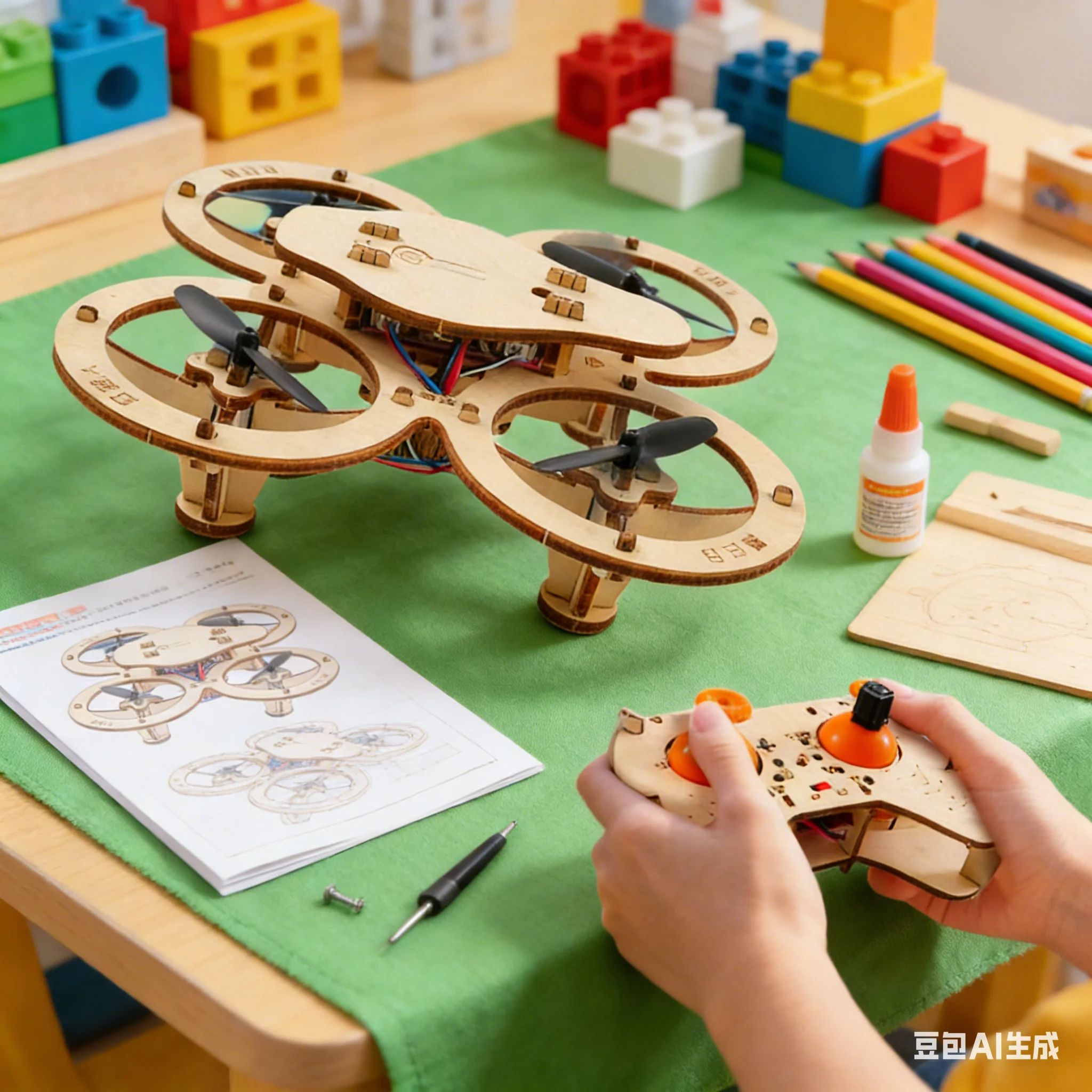 Wooden Assembled Aircraft Mode - Model Kit Competition avaliação e preço