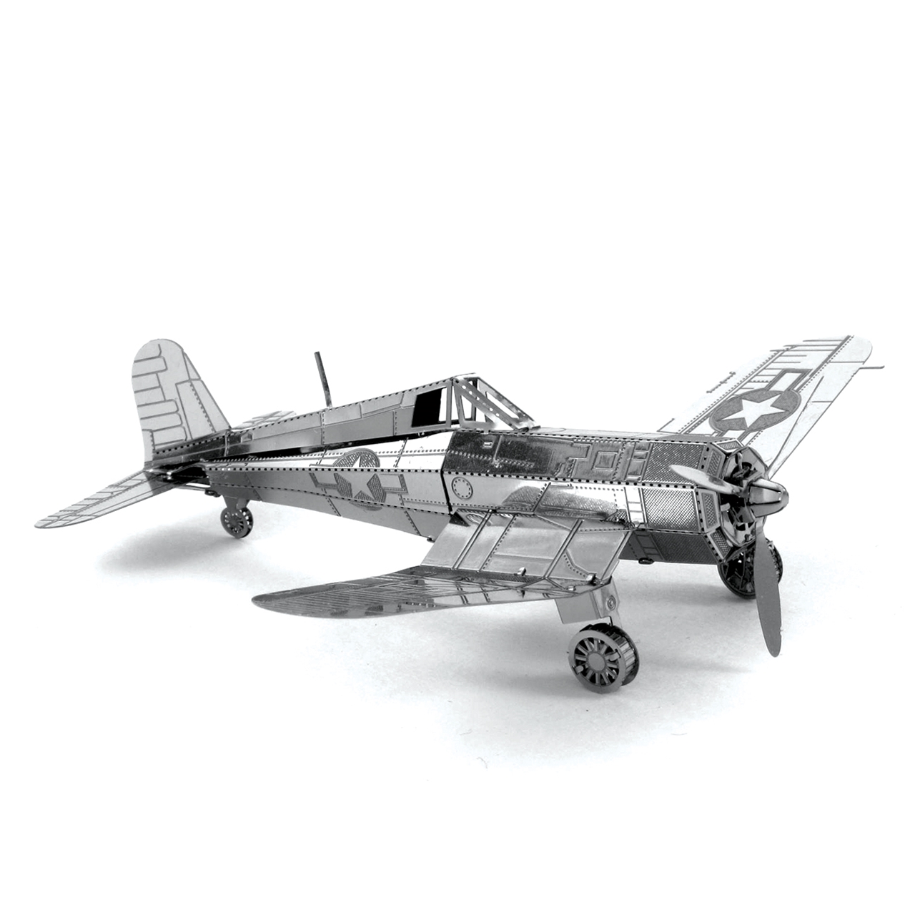 Plane 3D Metal Puzzle Model Ki - Model Kit Walmart avaliação e preço