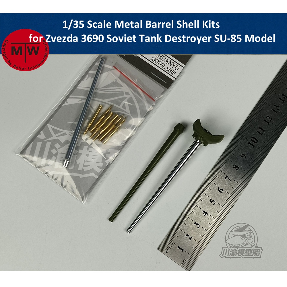 1/35 Scale Metal Barrel Shell  - Model Kit Zvezda avaliação e preço