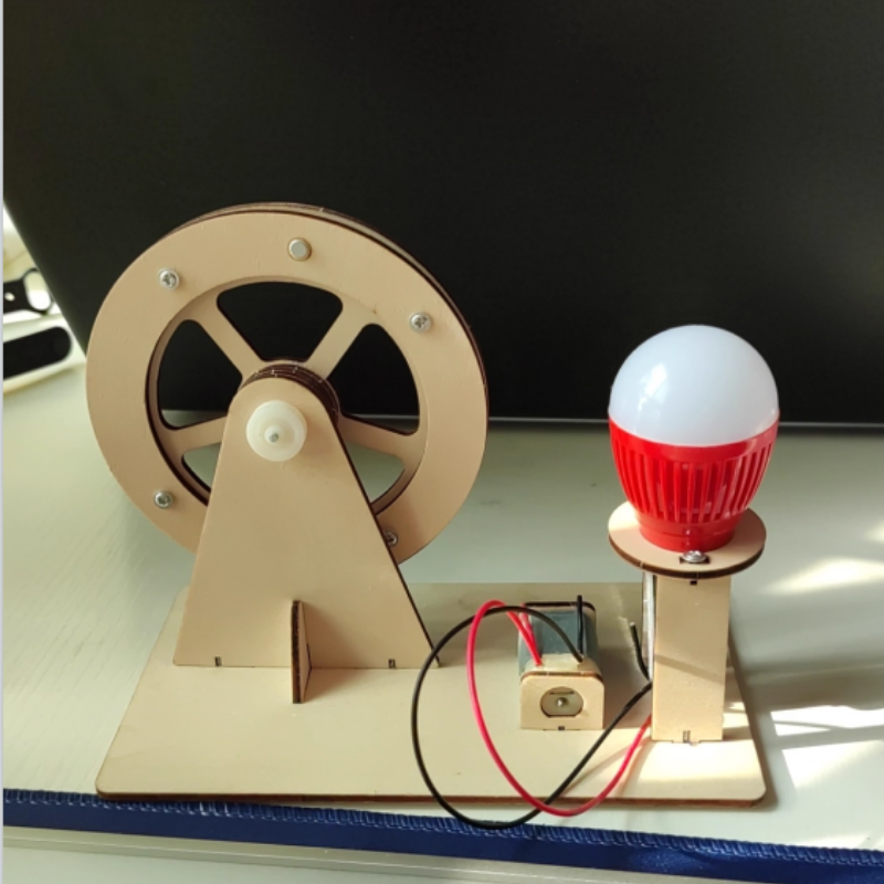Mini DIY Hand Crank Generator  - Model Kit Walmart avaliação e preço