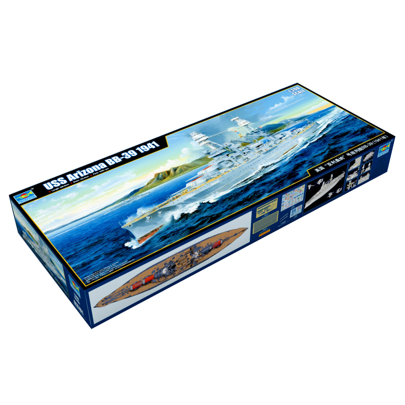 Trumpeter 03701 1/200 Scale US - Model Kit Uss Arizona avaliação e preço