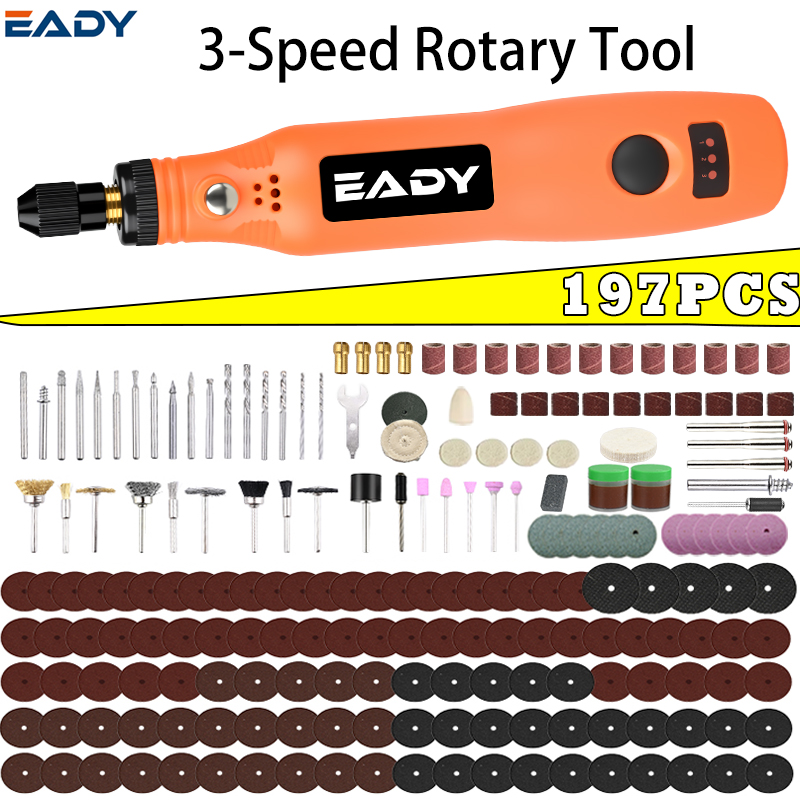 USB Cordless Rotary Tool Kit – - Model Kit Hobby avaliação e preço