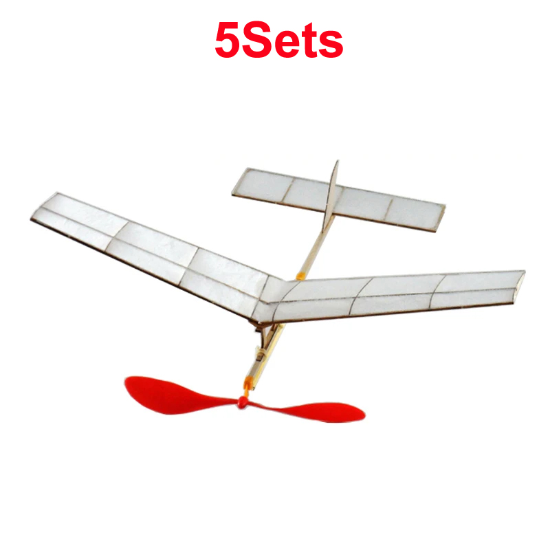 5Sets Rubber Band Powered Glid - Model Kit Competition avaliação e preço