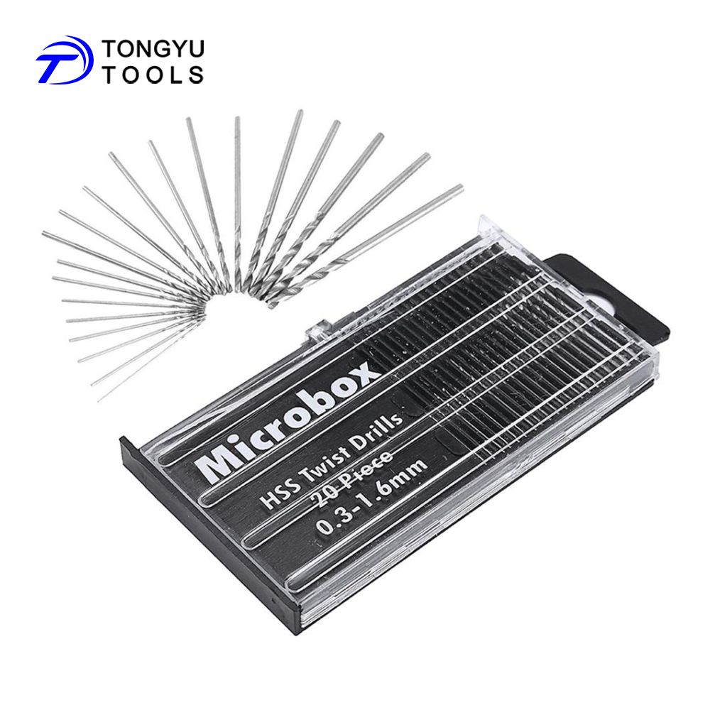 20Pcs Mini Twist Drill Bit Mic - Model Kit Vise avaliação e preço