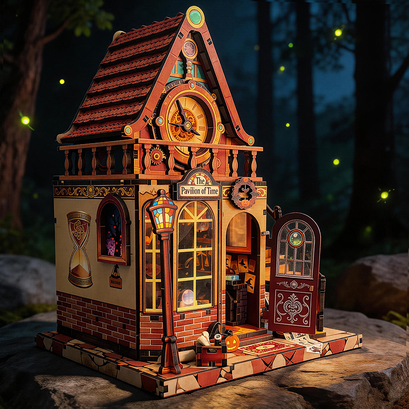 New Wooden Dollhouse Time Pavi - Model Kit Walmart avaliação e preço
