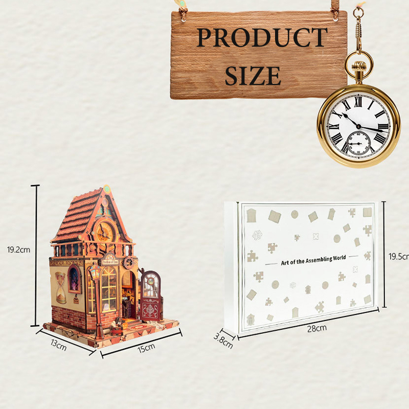 New Wooden Dollhouse Time Pavi - Model Kit Walmart avaliação e preço