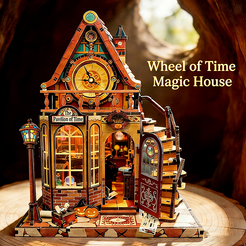 New Wooden Dollhouse Time Pavi - Model Kit Walmart avaliação e preço