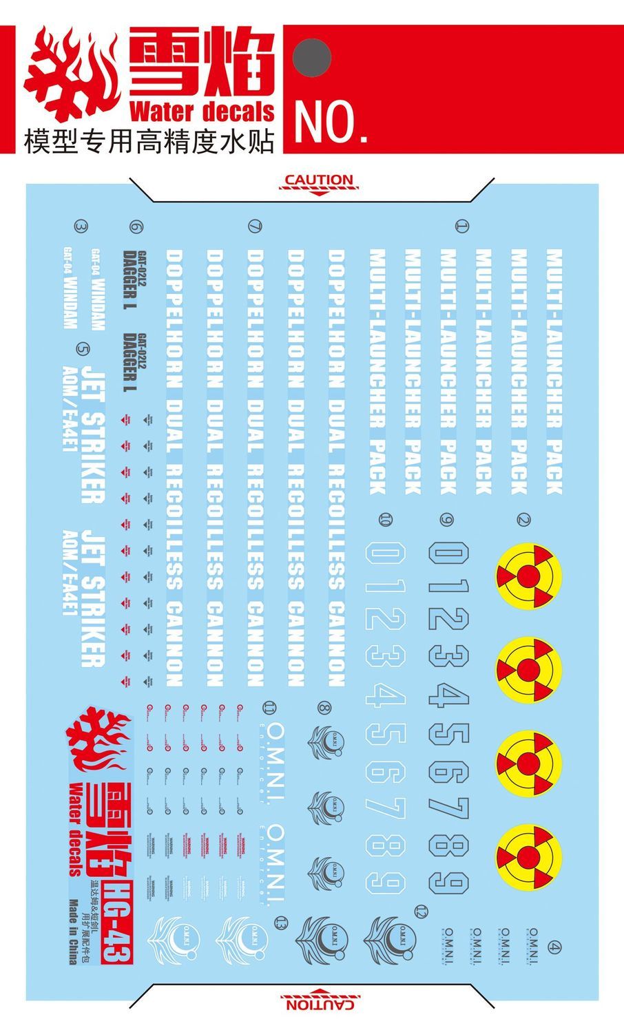 Model Decals High Precision Fl - Model Kit Hg avaliação e preço