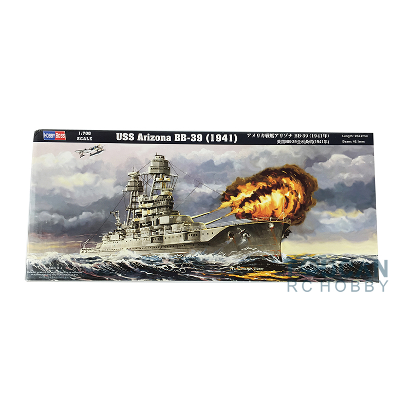 Hobby Boss 1/700 USS Arizona B - Model Kit Uss Arizona avaliação e preço