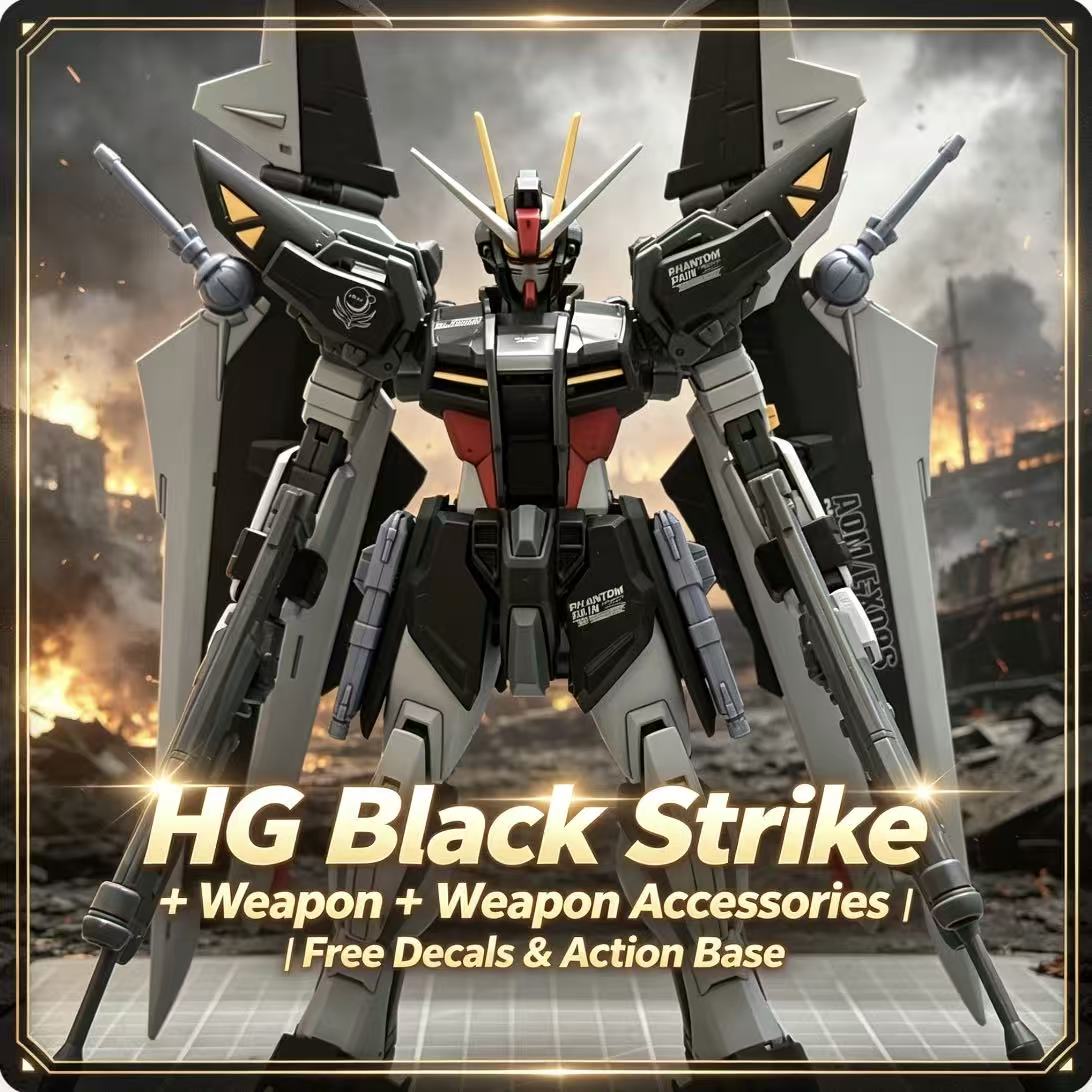 41 HG 1/144 Black Strike Mecha - Model Kit Non Gundam avaliação e preço