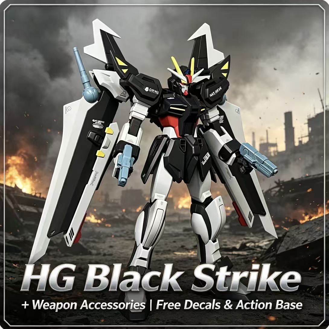 41 HG 1/144 Black Strike Mecha - Model Kit Non Gundam avaliação e preço