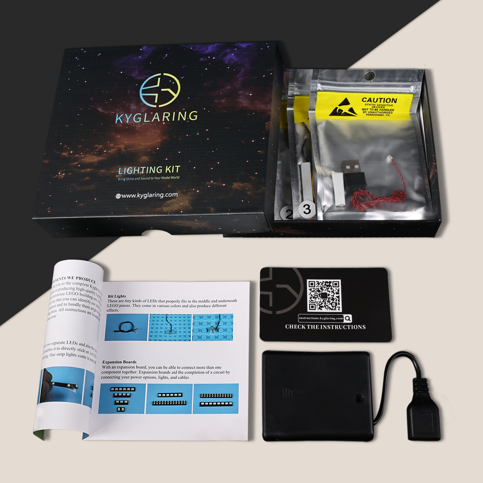 Kyglaring LED Light Kit suitab - Model Kit Ferrari avaliação e preço
