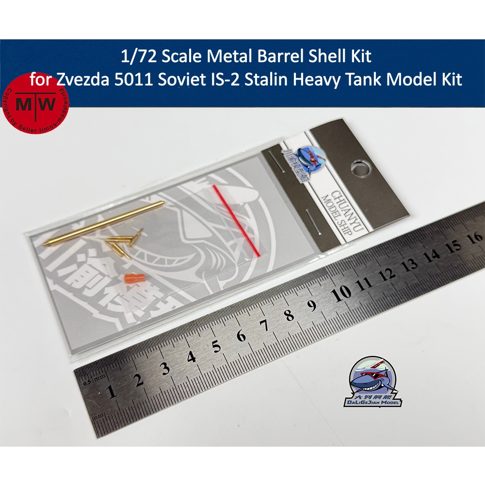 1/72 Scale Metal Barrel Shell  - Model Kit Zvezda avaliação e preço