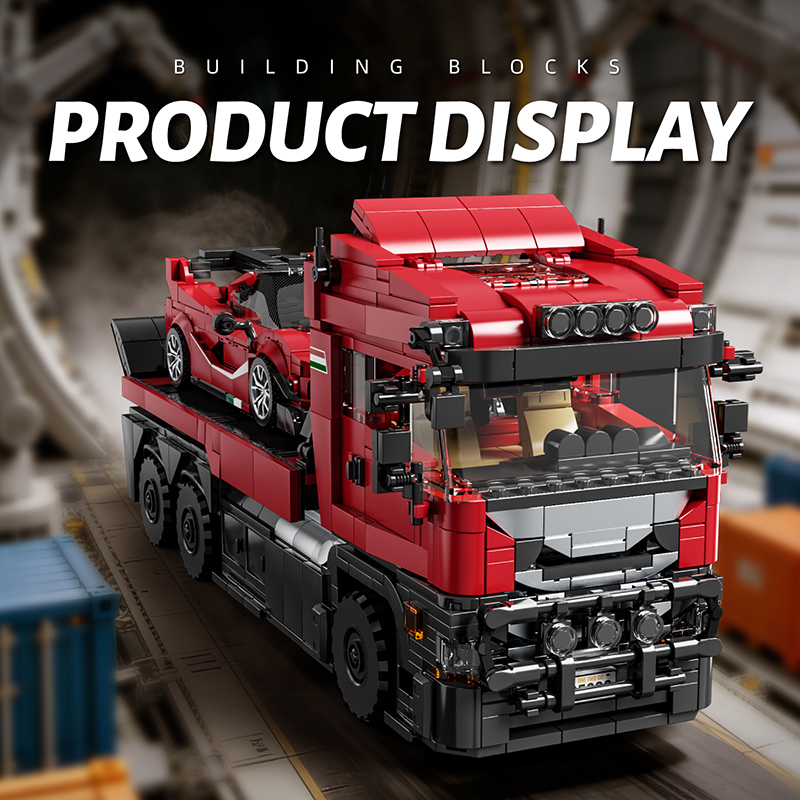 IN STOCK MOC Creativity Traile - Model Kit Walmart avaliação e preço