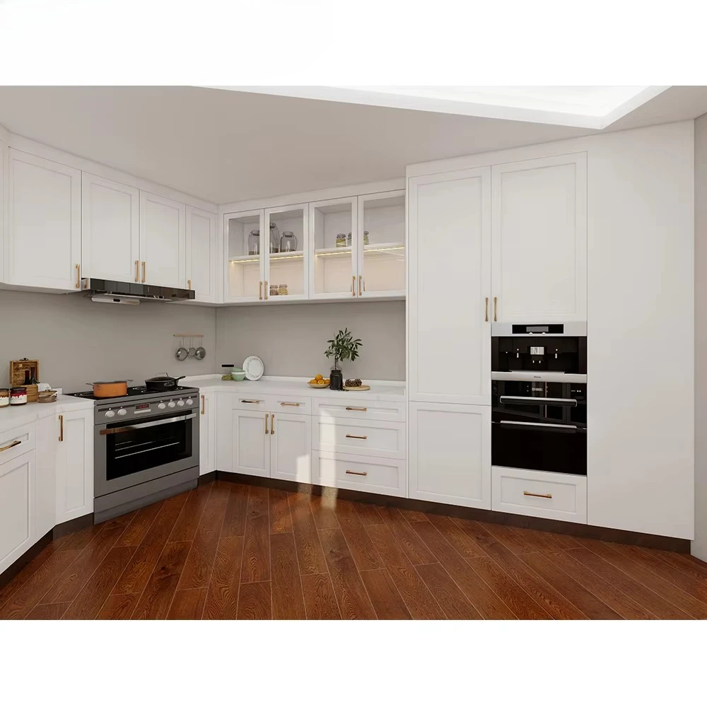 Full set of white cabinets mod - Model Kitchen Set Aluminium avaliação e preço