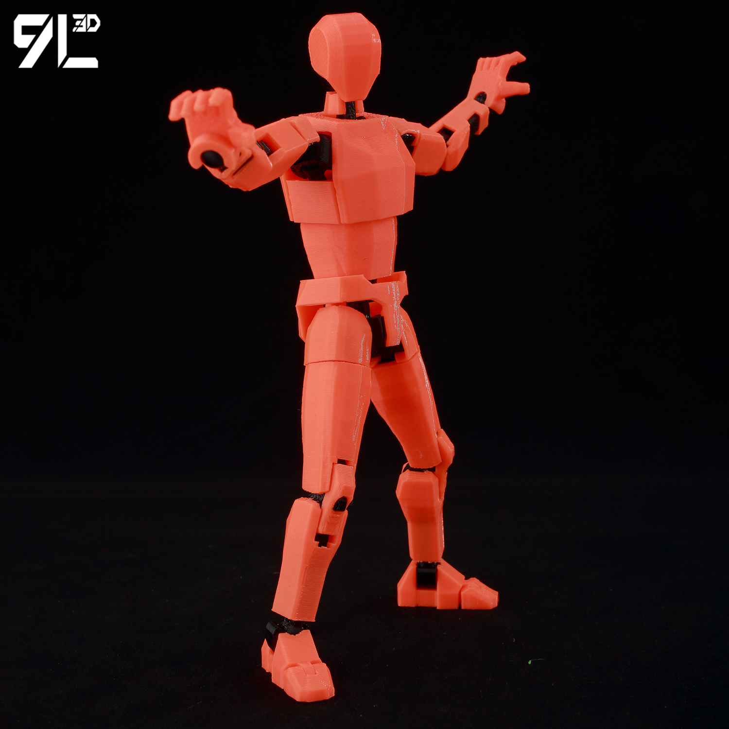 9L 3D Printed Articulated Dumm - Model Kit Joints avaliação e preço