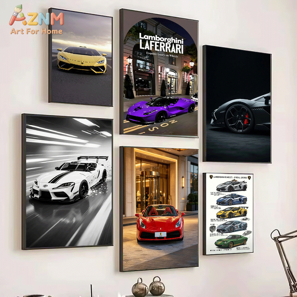 AZNM Luxury Supercar Canvas Wa - Model Kit Ferrari avaliação e preço