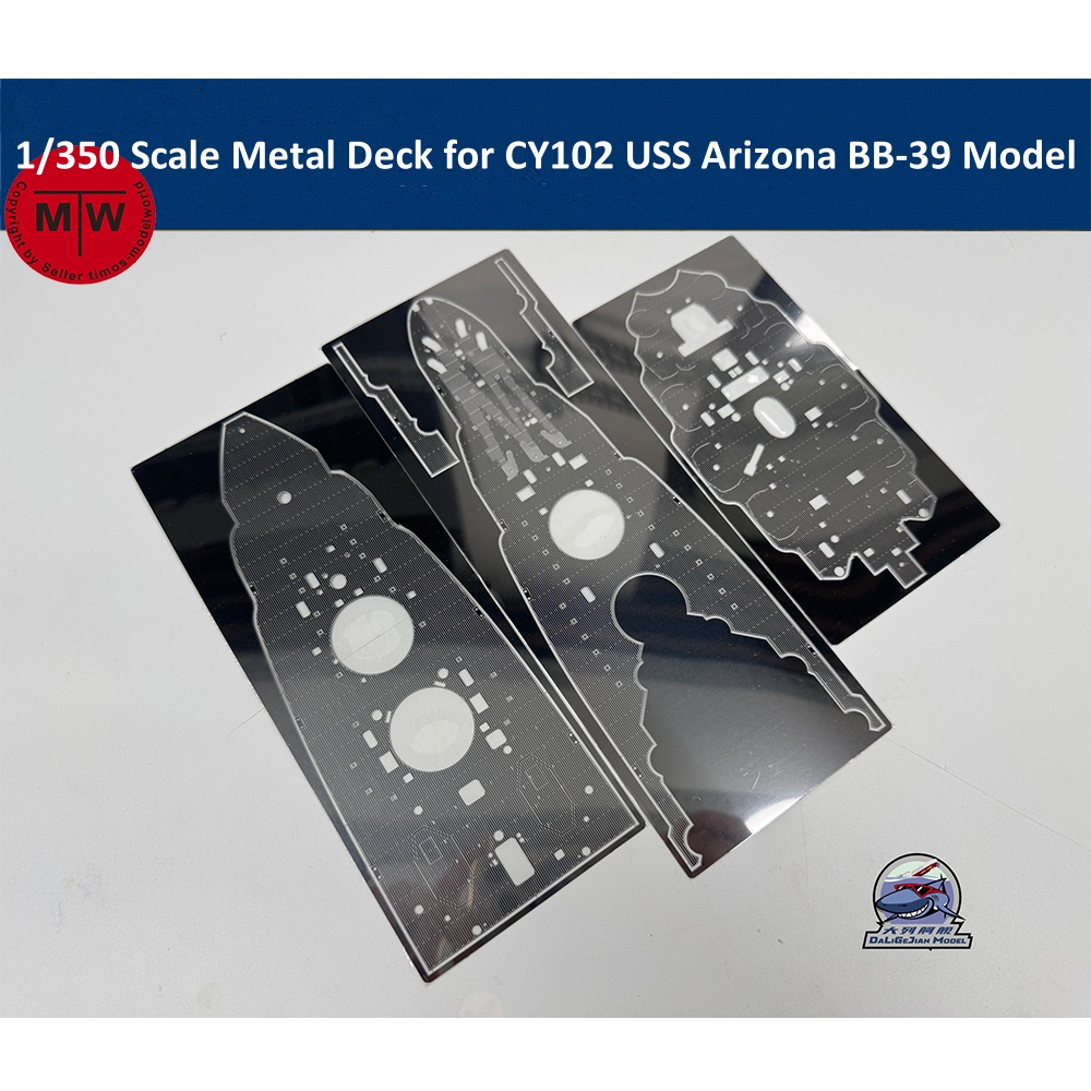 1/350 Scale Metal Deck for CY1 - Model Kit Uss Arizona avaliação e preço