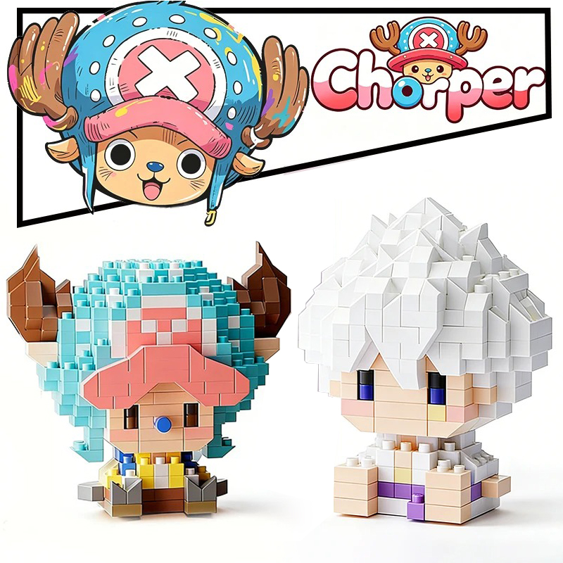 Anime Building Block Chopper B - Model Kit Gundam Bandai avaliação e preço